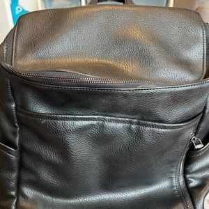 Azaria Diaper Bag - La Mère in Black /Gunmetal